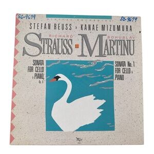 Richard Strauss Sonata For Cello&Piano/Bohuslav Martinu Sonata No.1 For Cello&P.
